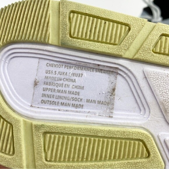 Fabletics Cheviot Performance Memory Form Ultra Lightweight Sneakers Green 6.5 - Picture 12 of 13